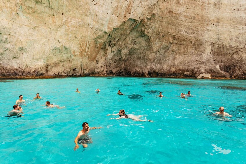 Picture 4 for Activity Zakinthos: Shipwreck Beach and Blue Caves Land and Sea Tour