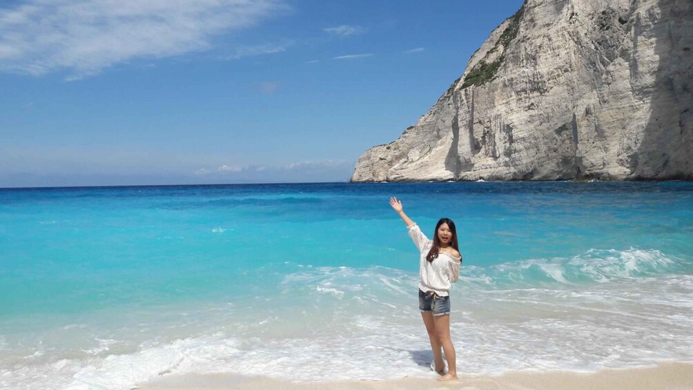 Zakynthos Island Navagio Shipwreck Beach And Blue Caves Tour