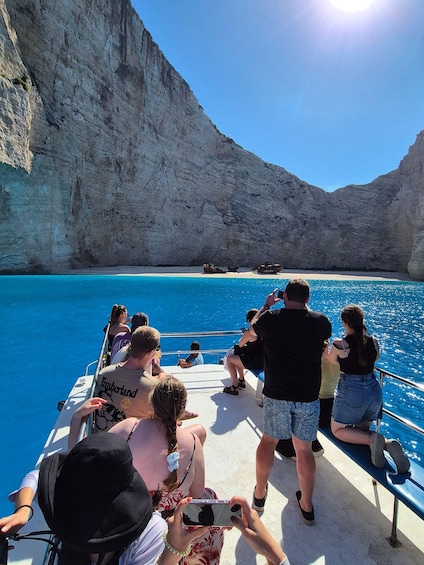 Picture 17 for Activity Zakinthos: Shipwreck Beach and Blue Caves Land and Sea Tour