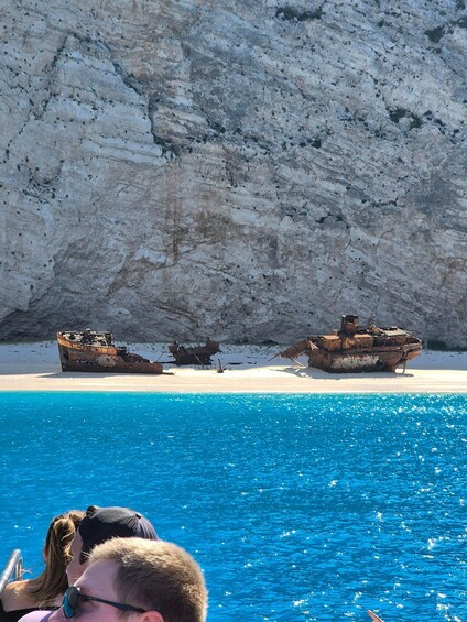 Picture 18 for Activity Zakinthos: Shipwreck Beach and Blue Caves Land and Sea Tour