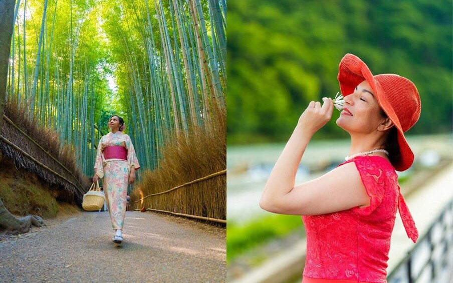 Picture 12 for Activity Kyoto: Private Photoshoot Experience in Arashiyama Bamboo