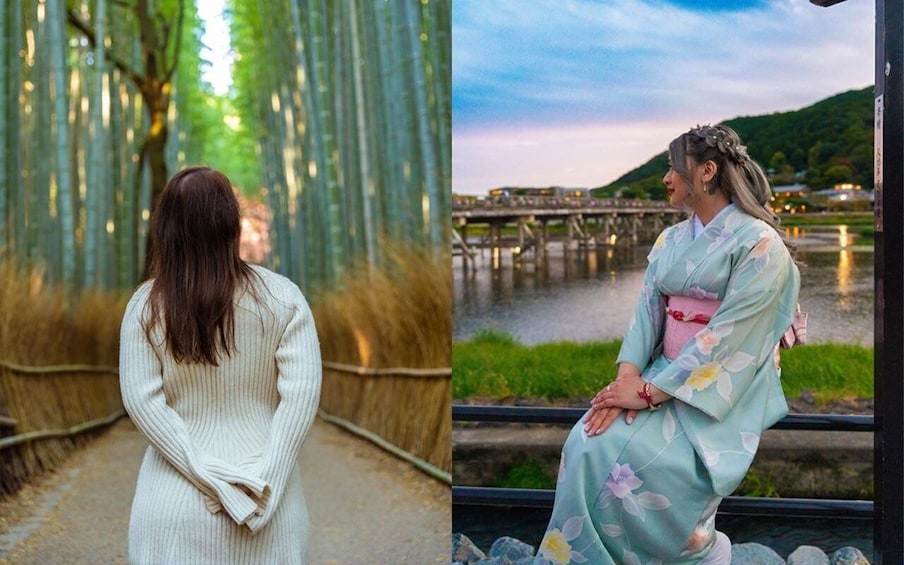 Picture 11 for Activity Arashiyama: Photoshoot in Kimono and Bamboo Forests