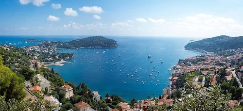 Nice by, Villefranche sur Mer og vinsmaking