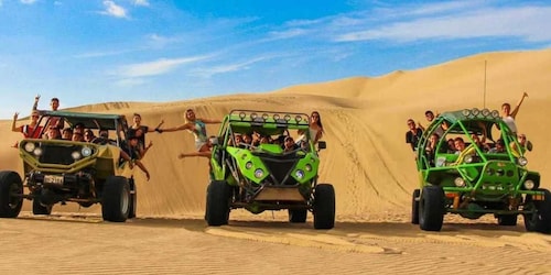 Desde Ica || Excursión en buggy todo terreno por el desierto de Ica ||