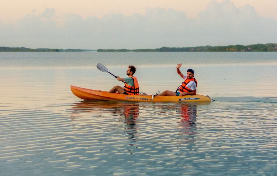 Picture 4 for Activity Bacalar: Full Day Kayak Rental in the Lagoon of Seven Colors