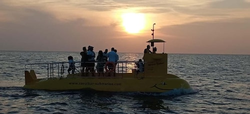 Zanzibar Sunset Cruise Submarine sea experience Tour