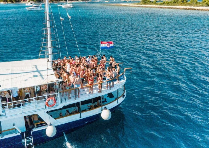 Picture 3 for Activity Split: Blue Lagoon Boat Party with Slide, Dj and After Party