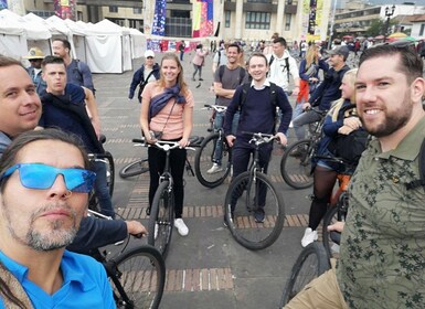 Bike tours through Bogotá