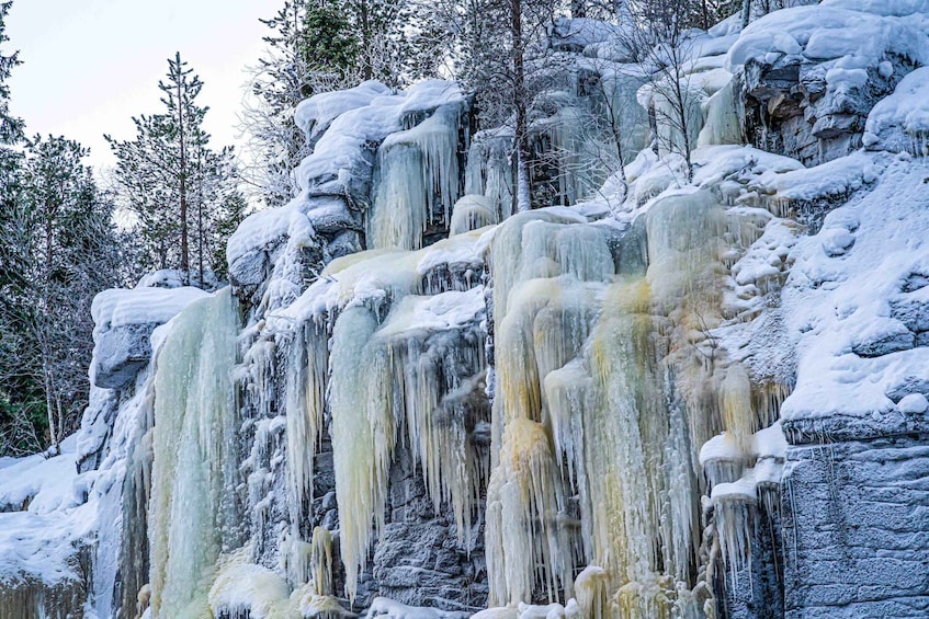 From Rovaniemi: Frozen Waterfalls of Korouoma Full-Day Tour