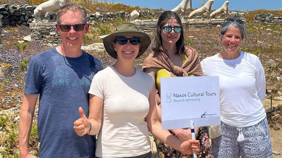 From Naxos: Delos and Mykonos Day Trip with Licensed Guide