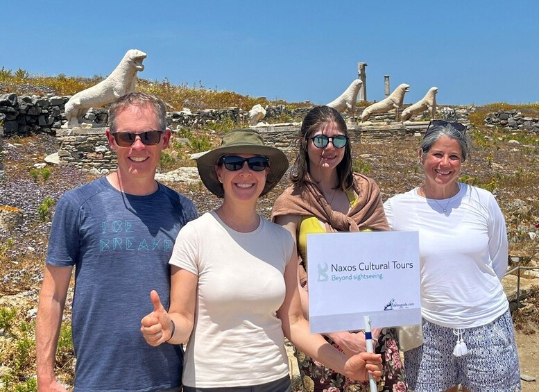 From Naxos: Delos and Mykonos Day Trip with Licensed Guide