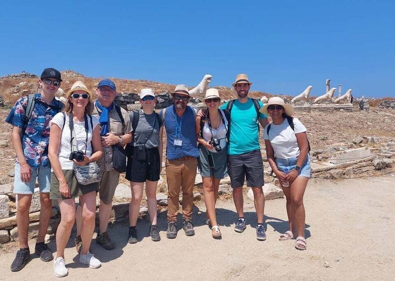 Picture 5 for Activity From Naxos: Delos and Mykonos Day Trip with Licensed Guide