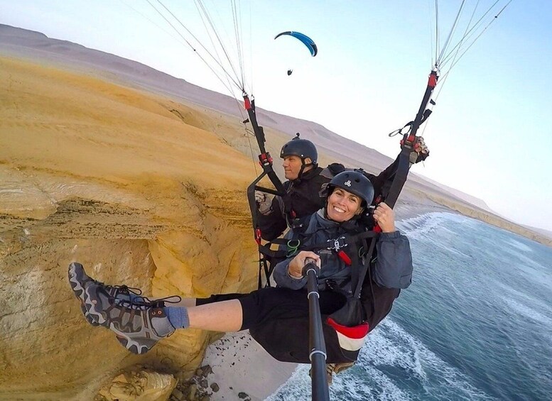 Picture 5 for Activity Paragliding Adventure: Soaring Over Paracas Reserve