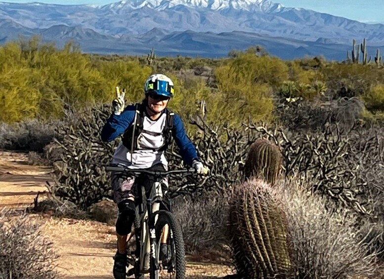 Picture 3 for Activity Scottsdale, AZ Private Guided Desert Mountain Bike Tours