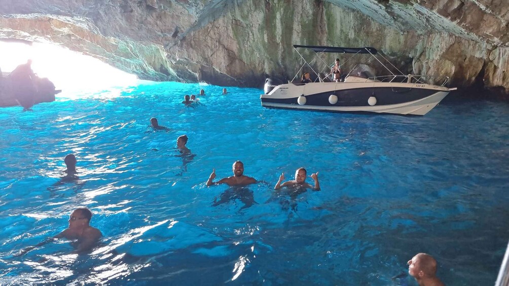 Picture 14 for Activity From Kotor: Blue Cave and Bay of Kotor Day Trip by Boat