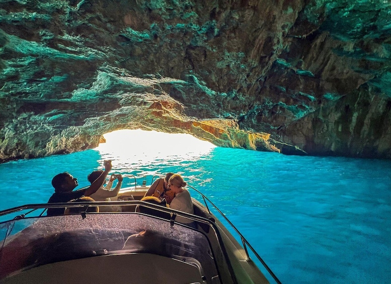 From Kotor: Blue Cave and Bay of Kotor Day Trip by Boat