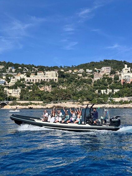 Picture 9 for Activity Nice: Monaco & Mala Caves Boat Trip w/ Breakfast on the Sea