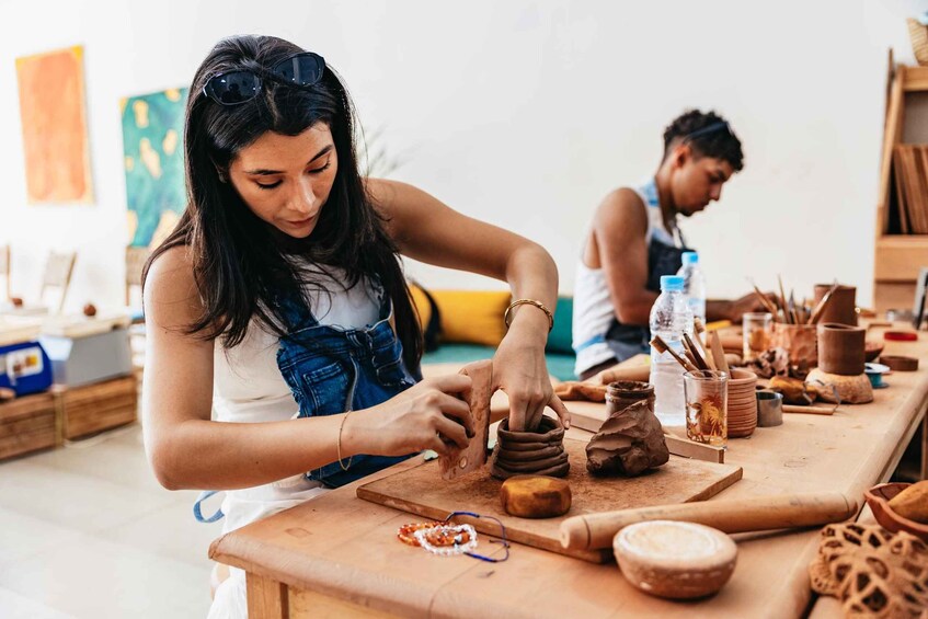 Picture 8 for Activity Marrakech: Pottery Workshop with Moroccan Tea