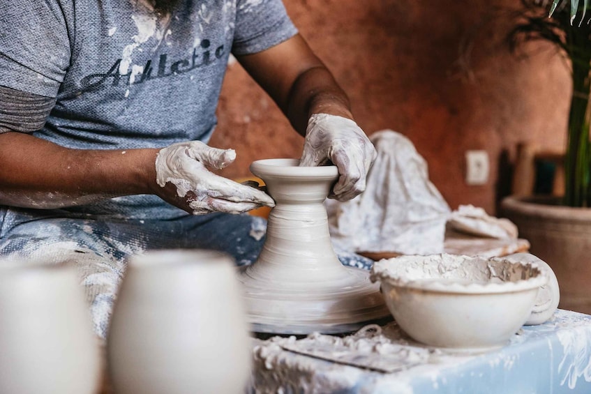 Picture 1 for Activity Marrakech: Pottery Workshop with Moroccan Tea