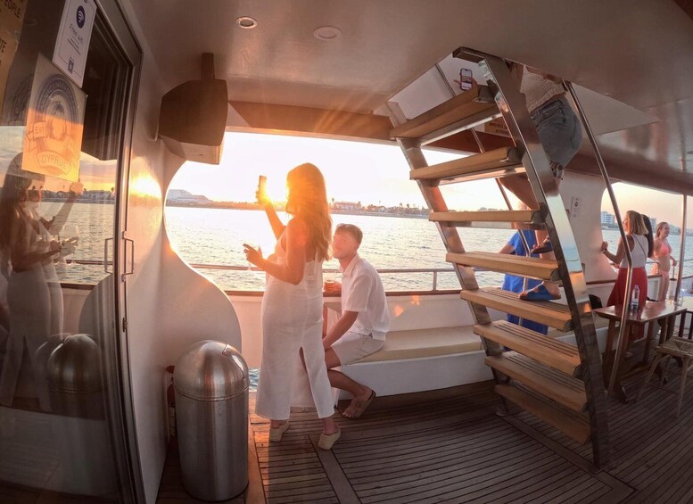Picture 3 for Activity Larnaca: Sunset Cruise with a Glass of Wine