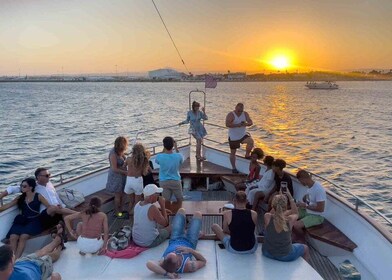 Larnaca: Sunset Cruise with a Glass of Wine