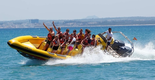 Alcudia: Speedboat Tour of Northern Mallorca & Hotel Pickup