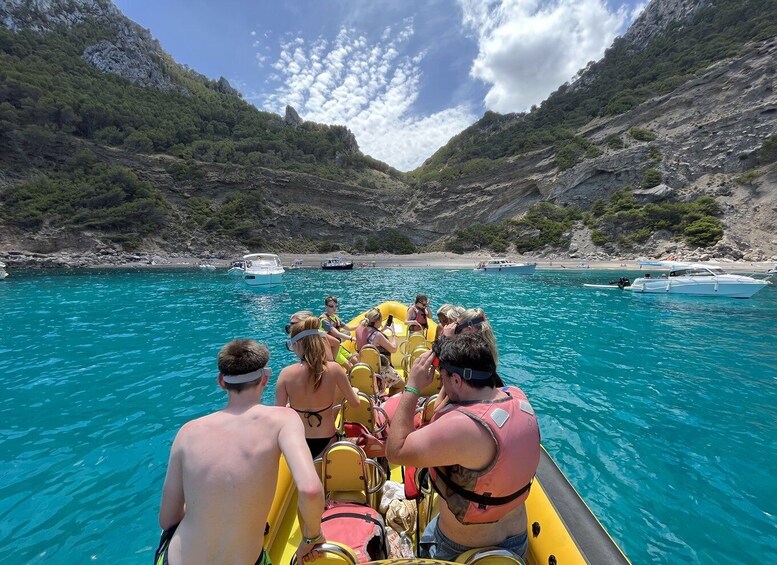 Picture 5 for Activity Alcudia: Speedboat Tour of Northern Mallorca & Hotel Pickup