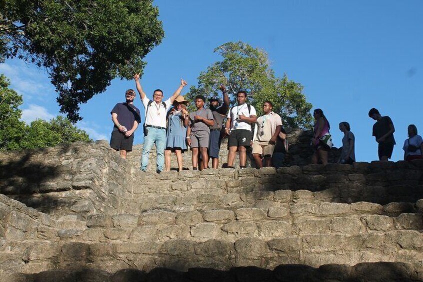 Tour to Chacchoben Ruins and boat tour in Bacalar