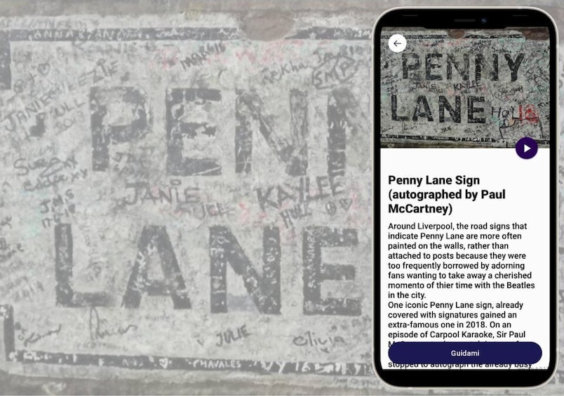 Picture 1 for Activity Liverpool: Penny Lane and Fab Four Digital Audio Guide