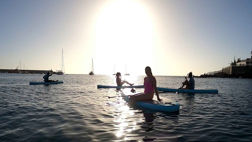 Picture 1 for Activity 2h Sunset Paddle Board Session in Gran Canaria