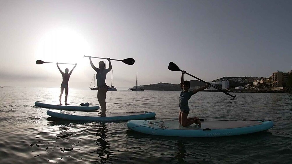 Picture 3 for Activity 2h Sunset Paddle Board Session in Gran Canaria
