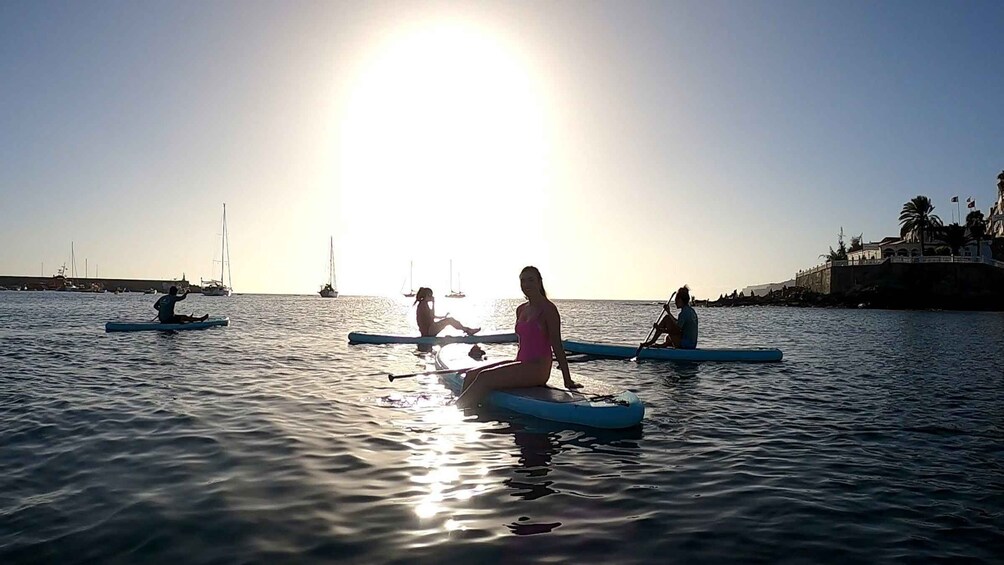 Picture 1 for Activity 2h Sunset Paddle Board Session in Gran Canaria