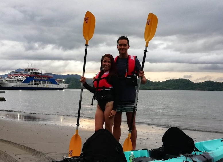 Picture 1 for Activity Paquera: Sunset and Bioluminescence Evening Kayaking Tour