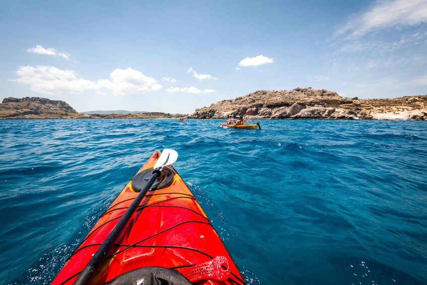 Picture 6 for Activity Rhodes: Sea Kayak Adventure to the Red Sand Beach