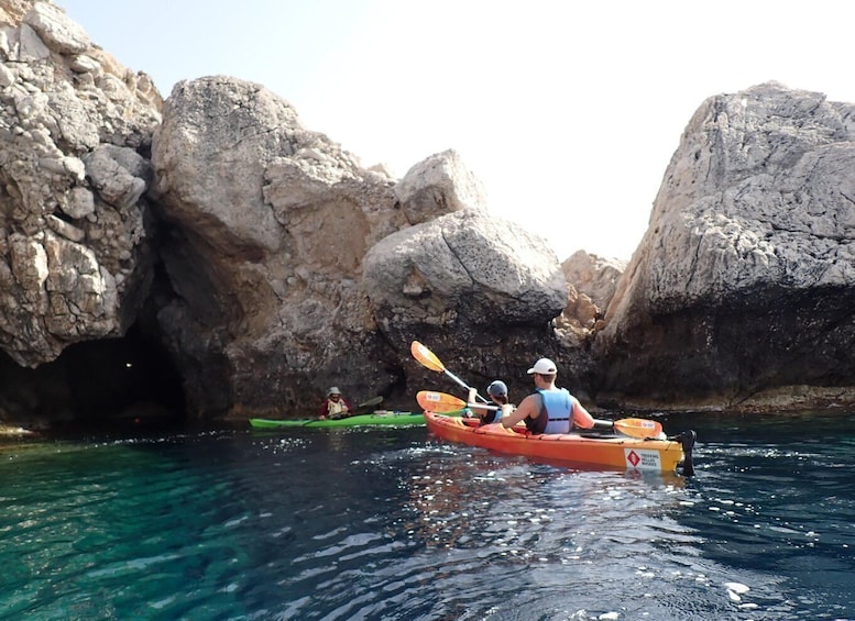 Picture 10 for Activity Rhodes: Sea Kayak Adventure to the Red Sand Beach