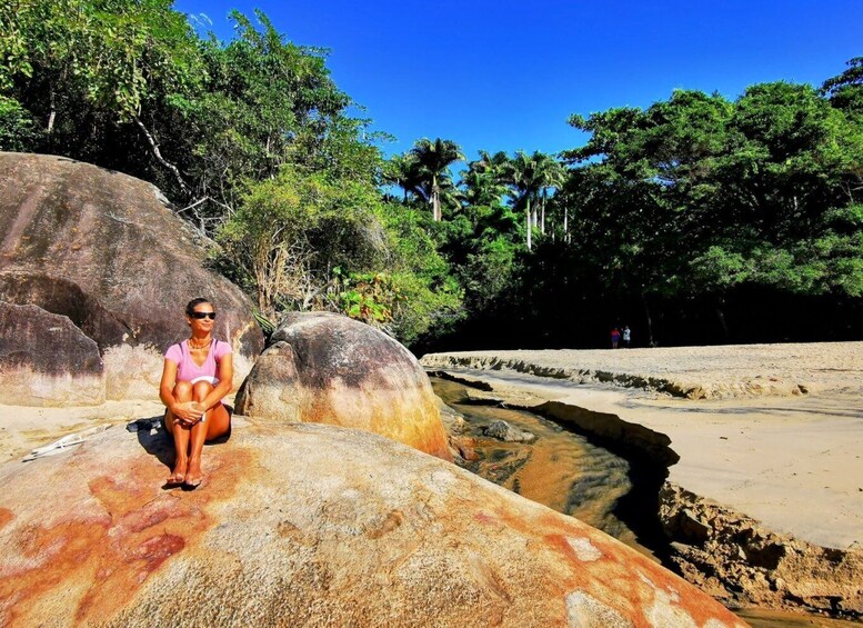 Picture 4 for Activity Ilha Grande: Walking Abraão Historical Tour and Natural Pool