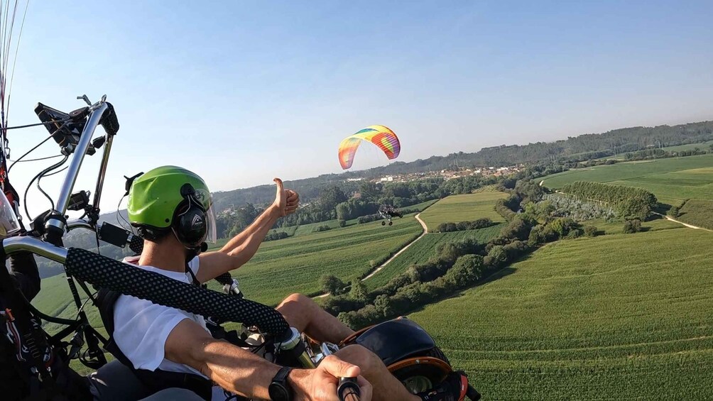 Picture 2 for Activity Sesimbra: Powered Paraglider Flight Adventure