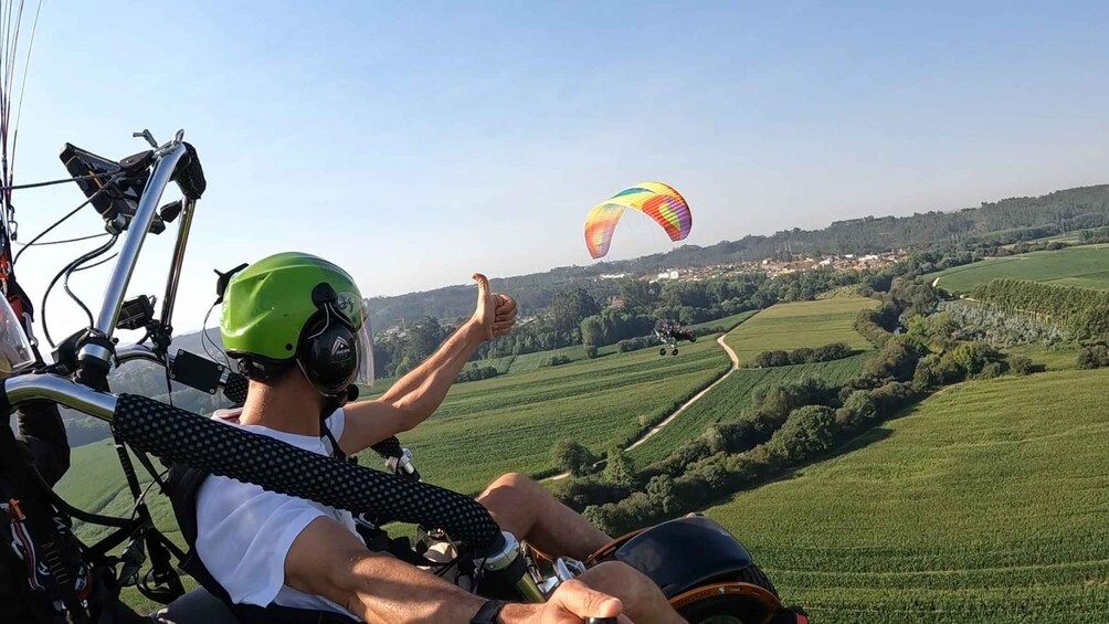 Picture 2 for Activity Sesimbra: Powered Paraglider Flight Adventure