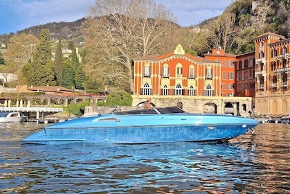 Grand Tour, 1h to 4h private luxury speedboat at Lake Como