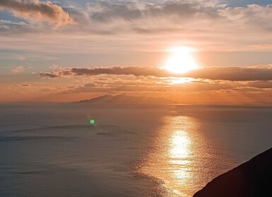 Santorin: Private geführte Sonnenaufgangstour mit Blick auf den Sonnenaufga...