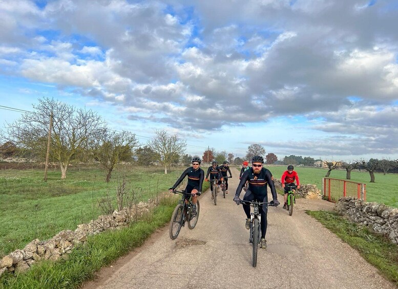 Picture 1 for Activity Bari: E-Bike Tour and Fresh Pasta Cooking Class in Masseria