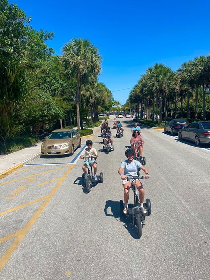 Picture 9 for Activity Naples Florida: Downtown Electric Moped Tour