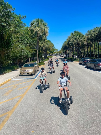 Picture 5 for Activity Naples Florida: Downtown Electric Moped Tour