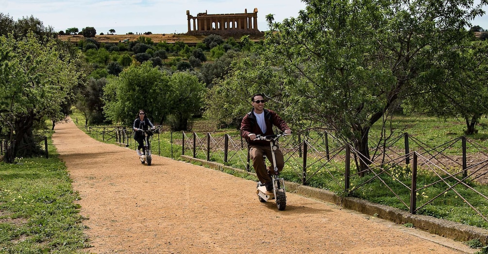 Picture 2 for Activity Agrigento: Valley of the Temples E-Scooter Tour