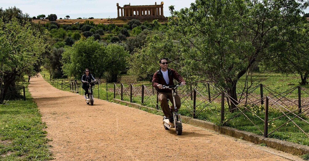 Picture 2 for Activity Agrigento: Valley of the Temples E-Scooter Tour