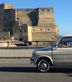 Excursion gastronomique à Naples en Fiat 500 / Fiat 600 d'époque