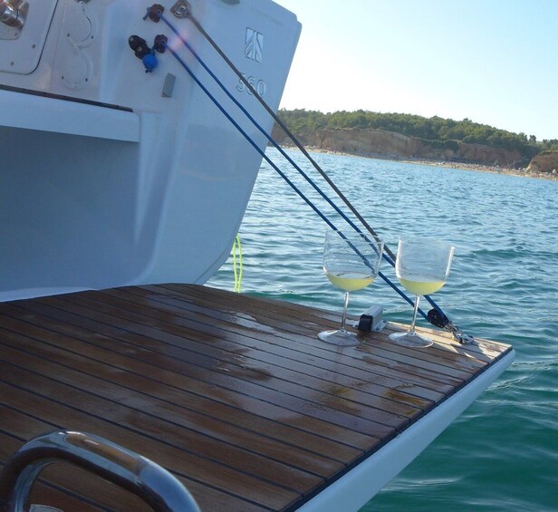 Picture 6 for Activity Portimão: Private Sailing Boat Tour with Local Wine