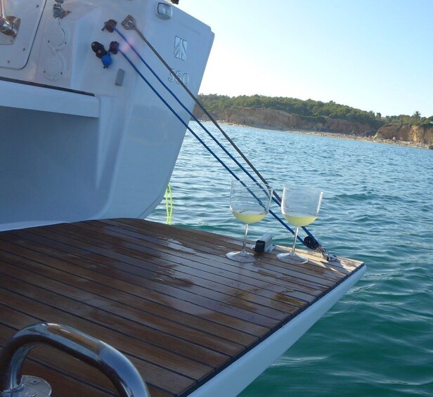 Picture 6 for Activity Portimão: Private Sailing Boat Tour with Local Wine