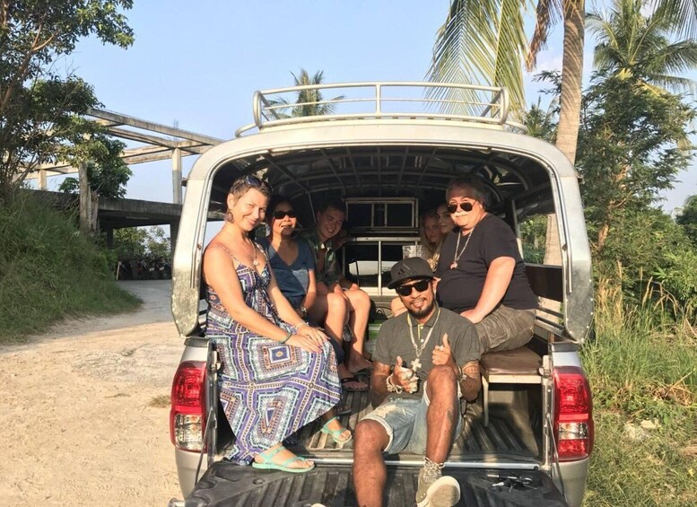 Road trip, Koh Phangan-Join Trip(Pickup Haadrin-Thong Sala)