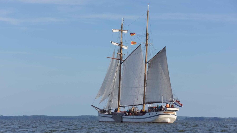 Usedom: Sailing tour on an exclusive tall ship Wednesday